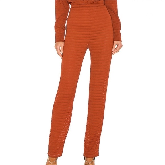 NWT Camila Coelho Addison Pant in Brick Size XS - Picture 2 of 11